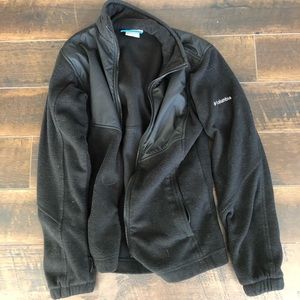 Black Columbia fleece